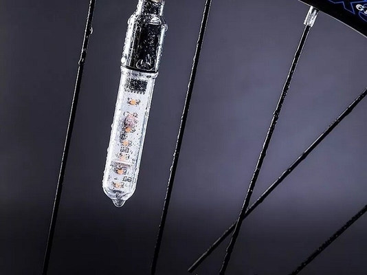 Đèn LED cho bánh xe đạp 95x16x16mm, Đèn LED cho bánh xe đạp đầy màu sắc
