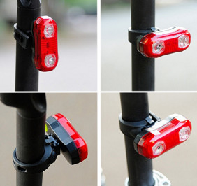 Đèn cảnh báo 5 chiếc Đèn đầu xe đạp 18lm 720mAh Vòng quay ngoài đường