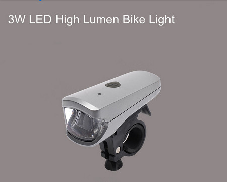 Đèn đi xe đạp đường 500m Pin Lithium 900mAh 2,5cm